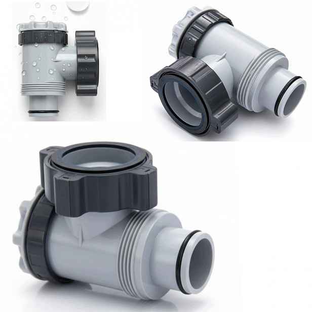 Ventil do bazénu Bestway pro hadice s maticemi pískové pumpy 38 mm