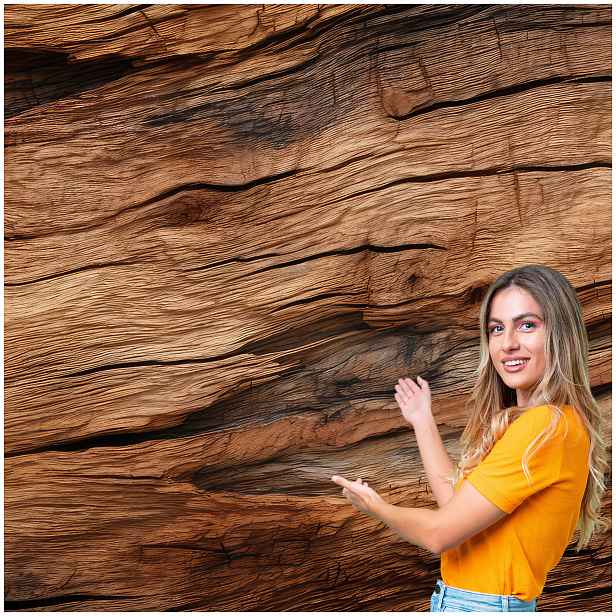 Fototapeta 3D Pozadí Textura Dřevo Kmen 392x260 TLA15W