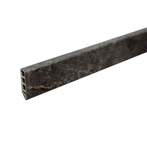 Soklová lišta SPC RIGID Wild Rocky 2 m, 2000x50x12 mm, šedá, Egibi