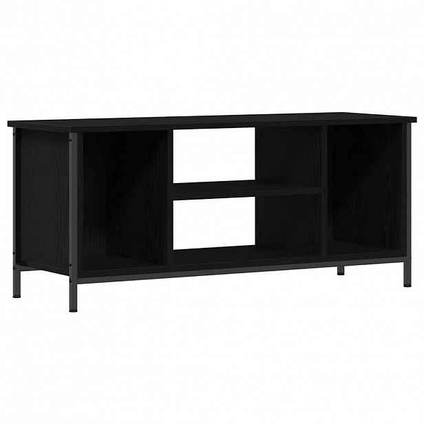 vidaXL Televizní skříň 102 x 35 x 45 cm Černý dub Kompozitní dřevo