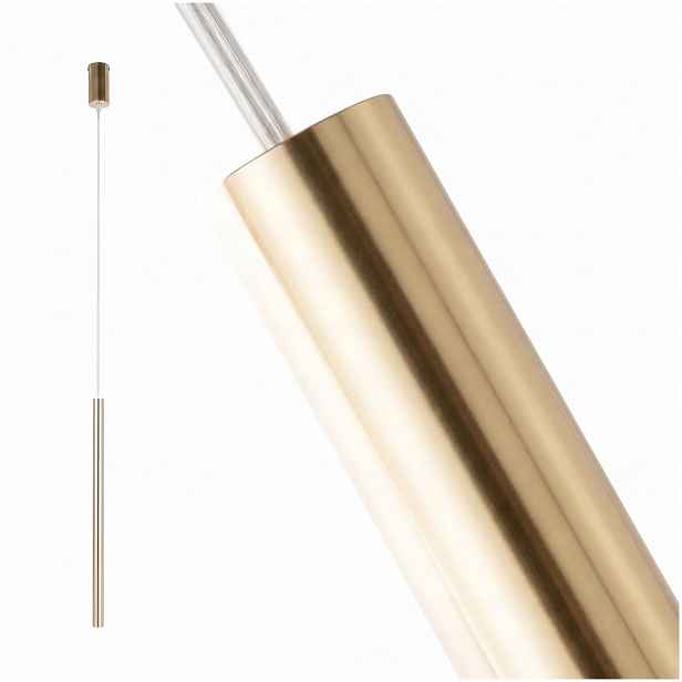 Žlutá závěsná lampa Sopel Lux s nastavitelnou výškou pro kuchyň Sigma Lighting