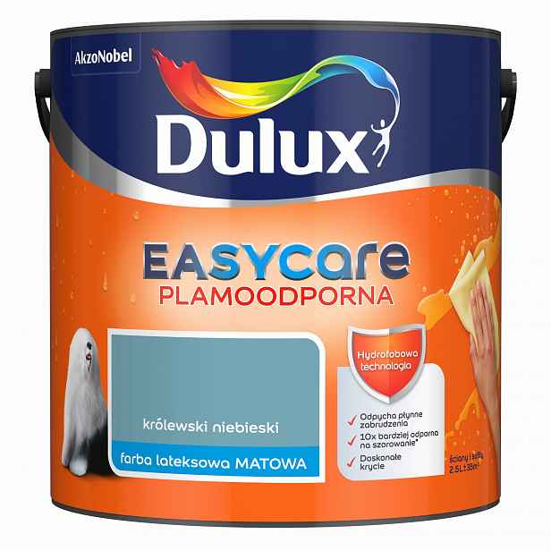 Dulux EasyCare barva Královská modrá matná 2,5L