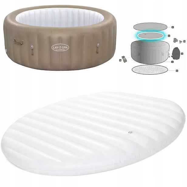 Izolační nafukovací vložka do vířivky Lay-Z-Spa 196x71 cm Bestway
