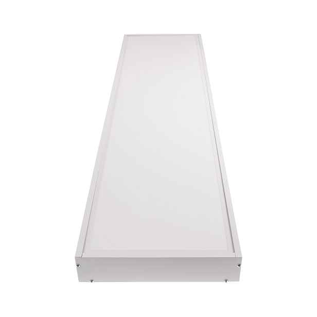 Rám LED panelu 30x120cm 65mm pro přisazení bílý