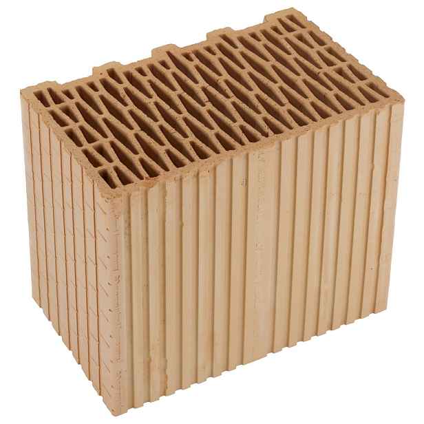 Cihla broušená HELUZ FAMILY 30-R rohová 182×300×249 mm