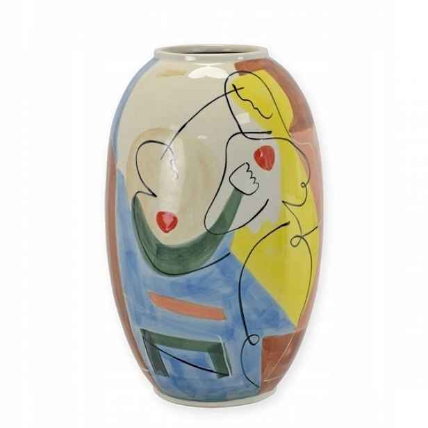 Dekorativní porcelánová váza Flakon na květiny jako dárek