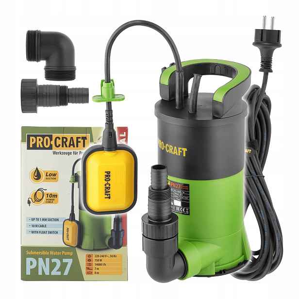 Ponorné čerpadlo PN27 Procraft 750 W 14000 l/h
