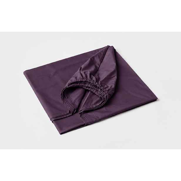 Prostěradlo Lejaan Velvet Plum Rozměr prostěradla: 60 × 120 cm