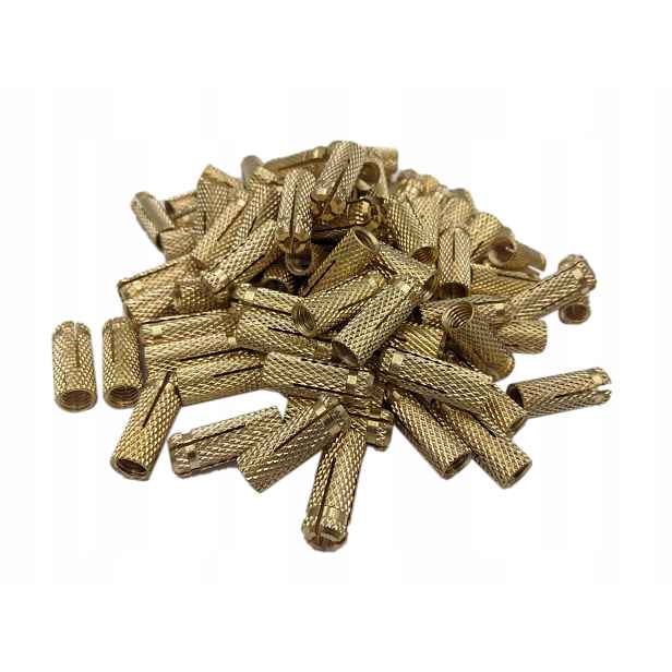 Rozpěrná kotva mosazná M8x28mm Set 100 Kusů