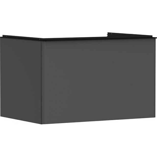 Skříňka pod umyvadlo pod desku Hansgrohe Xelu Q 78x49,5x55 cm šedá matná 54055670