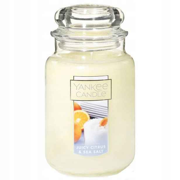 Yankee Candle Large Jar Juicy Citrus & Sea Salt vonná svíčka 623 g