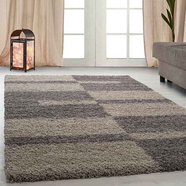 Kusový koberec Gala 2505 taupe, 120x170, hnědá, ložnice, Ayyildiz