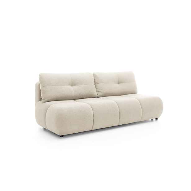 Laski Rozkládací pohovka Milo 214 cm Now or Never 03 bouclé krémová