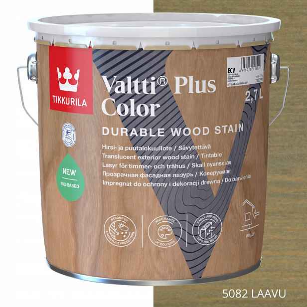 Tikkurila Impregnace Valtti Plus Color 2,7L Odstín 5082 Laavu