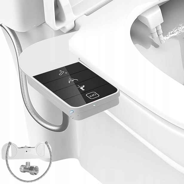 Inteligentní Wc Sedátko Se Zatahovací Myčkou Bidet, Wc Sedátko, Bílá Barva