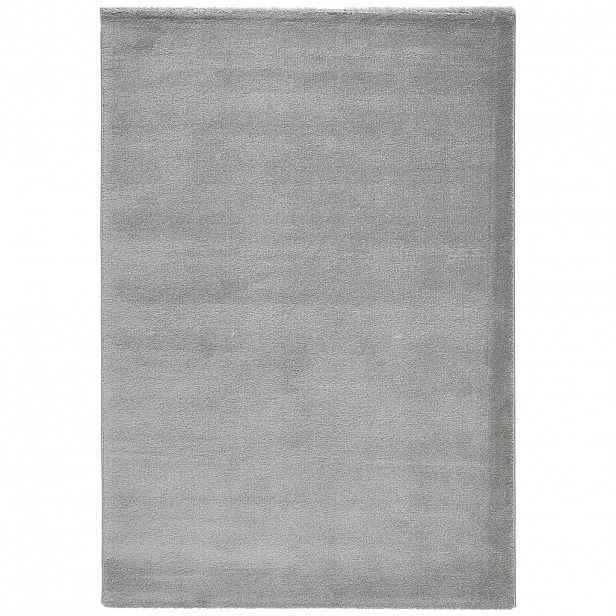 Novel TKANÝ KOBEREC, 160/230 cm barvy stříbra