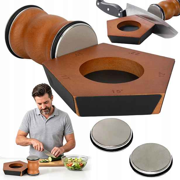 Otočný Brousek Na Nože Magnetický Úchop 12°- 22° 400/1000 Brousek