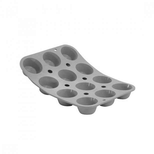 Silikonová forma na 12 mini muffinů, 23,5 x 17,5 cm - značka "de Buyer