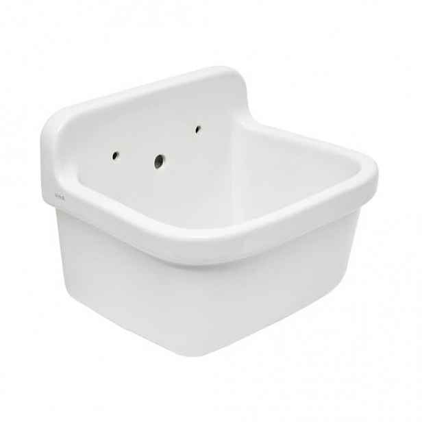 VitrA závěsná výlevka bez mřížky 43x37x26,5 cm bílá 6109-003-0012