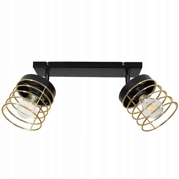 Závěsná Stropní Lampa Lustr Zlatý Stropní Svítidlo Led