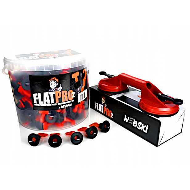 Klipy pro vyrovnání dlaždic 250x Přísavka