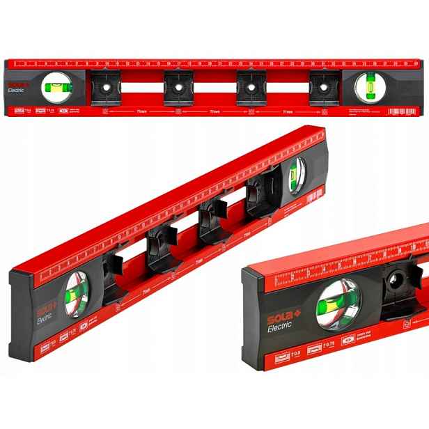 Sola Vodováha pro elektrikáře alu 41cm 2 libelky