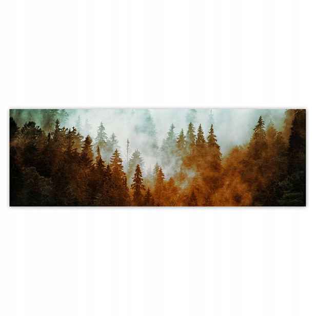 Fototapety 200x66 Podzimní krajina Hory