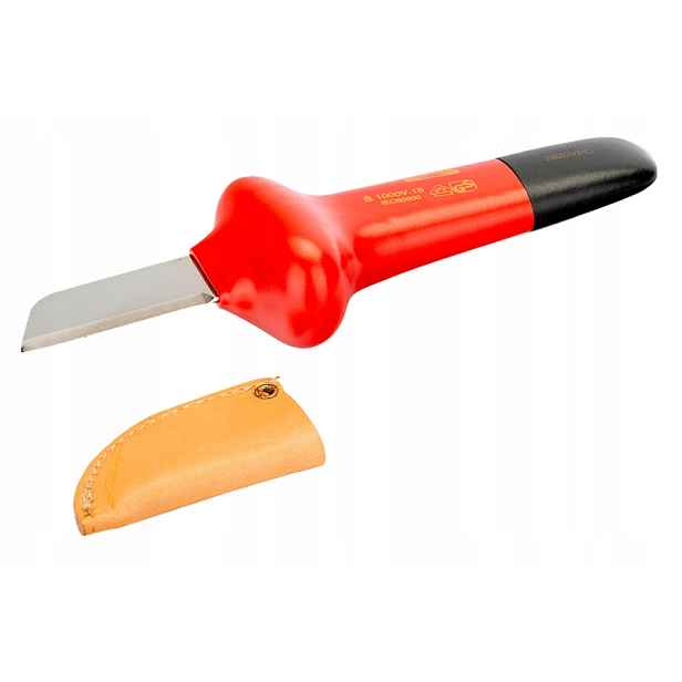 Nůž izolovaný, jednoduchý, elektrický pro montážní izolaci 1000 V Bahco 180 mm