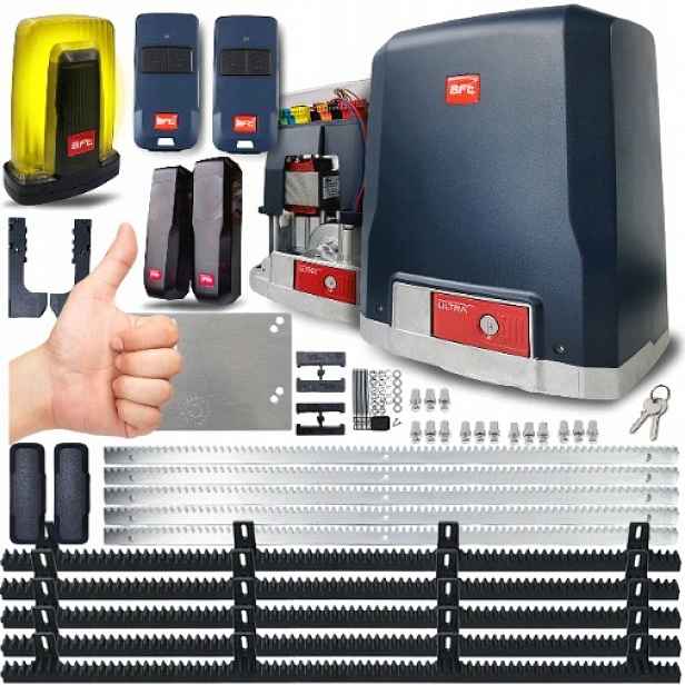 Pohon posuvné Brány Bft Deimos Ultra B600 kg automatický dálkový ovladač Radius Set
