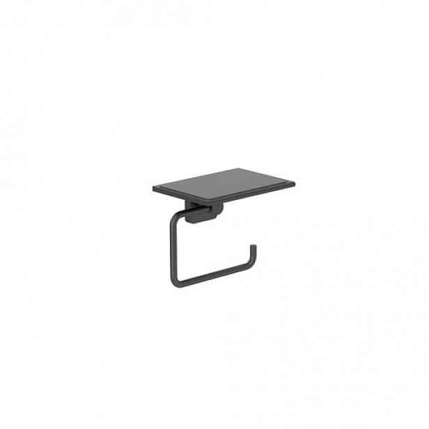 Kludi Vela S držák toaletního papíru kartáčovaný gunmetal 25971N2