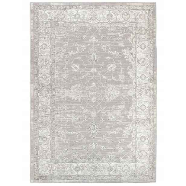 Koberec Klasický Orientální 80x150 cm Šedý Vintage Obývací pokoj Ložnice Pokoj
