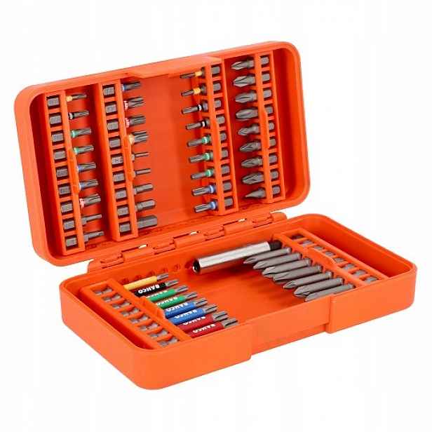 sada 54 ks nástavců 1/4", Torx, Hex, Robertson, Bahco [59S/54C-1]