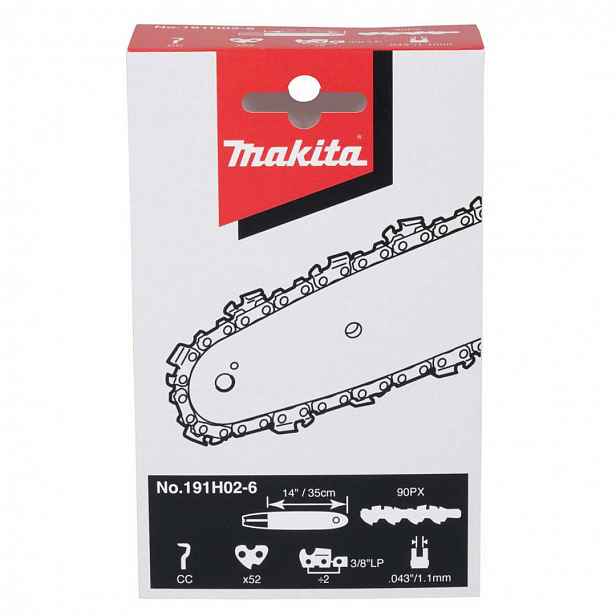 Makita - Náhradní řetěz pro pilu, délka 35 cm 191H02-6