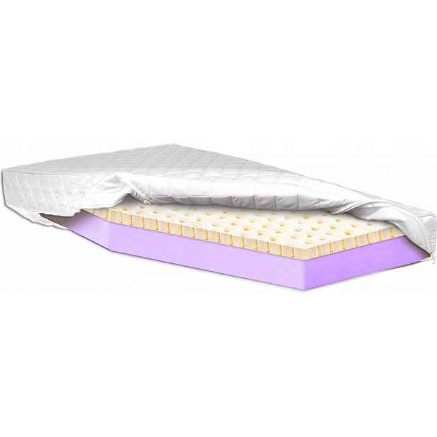 Matrace 140x200 pěnová do karavanu s latexem pro zabudování tvrdá 8 cm