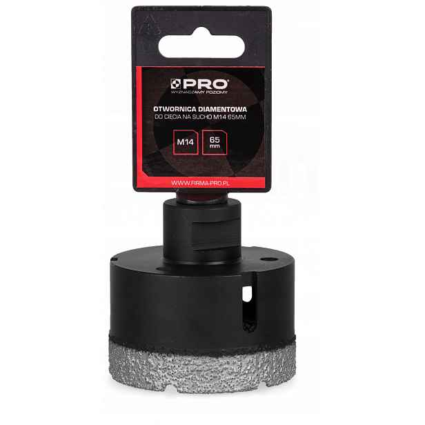 Pro Korunkový Vrták pro suchý gres M14 65 mm