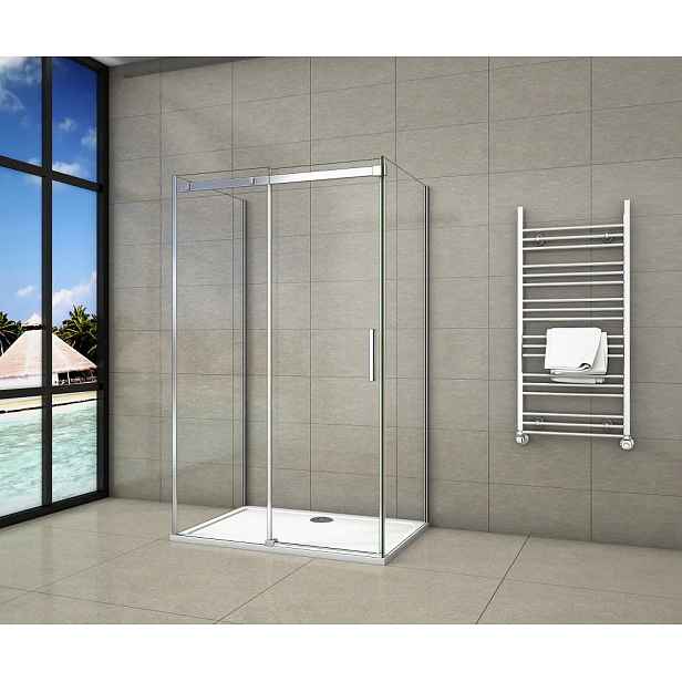 Třístěnný sprchový kout HARMONY U3 90x140x90 L/P varianta