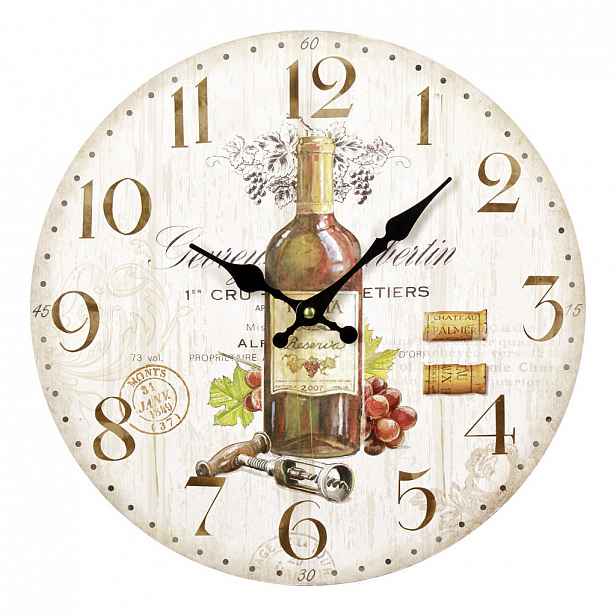 XXXLutz NÁSTĚNNÉ HODINY, vícebarevná, 33,8 cm Ambia Home - 0085590128