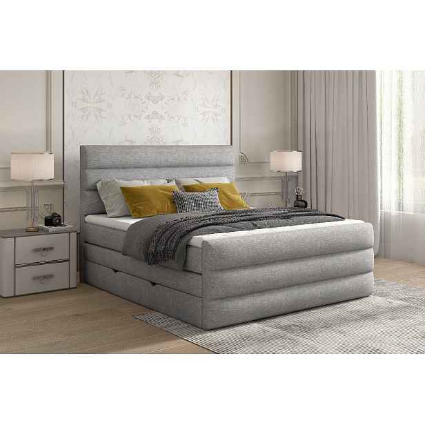 Boxspring Cande Rozměr: 180 x 200 cm, látka: Sawana 21