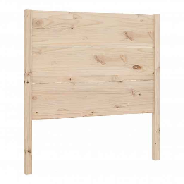 Čelo k posteli Ložnice Masivní borovicové dřevo 106x100 cm Přírodní vidaXL