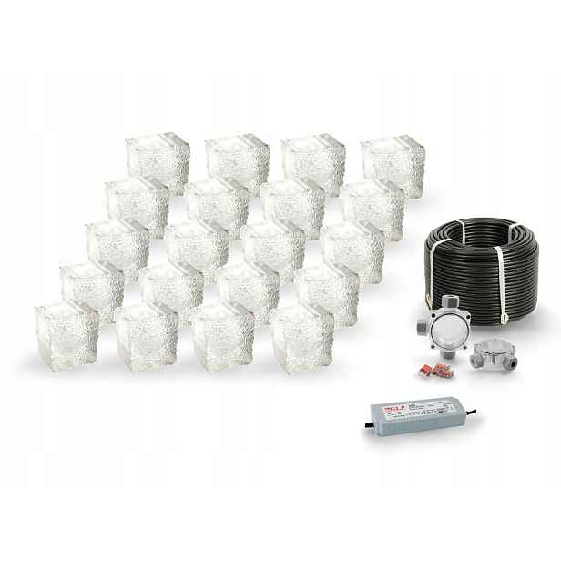 20 x Led nájezdové svítidlo 12V IP68 Bc Naturo
