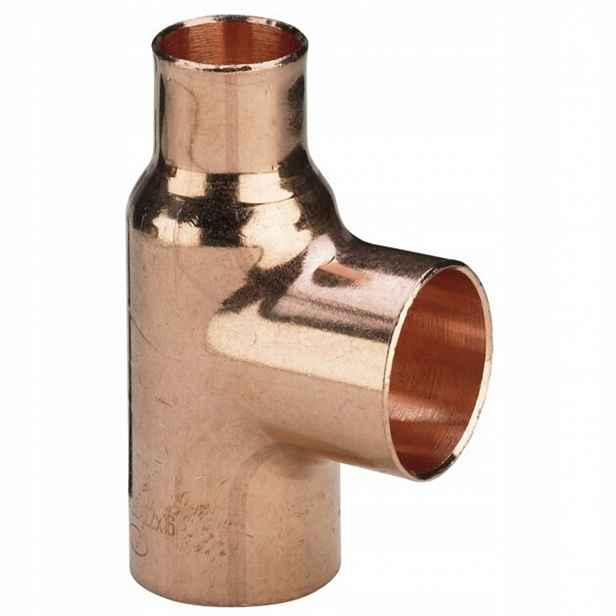 Viega T-rozdělovač Redukční T-kus K Pájení 28 X 22 X 15 MM