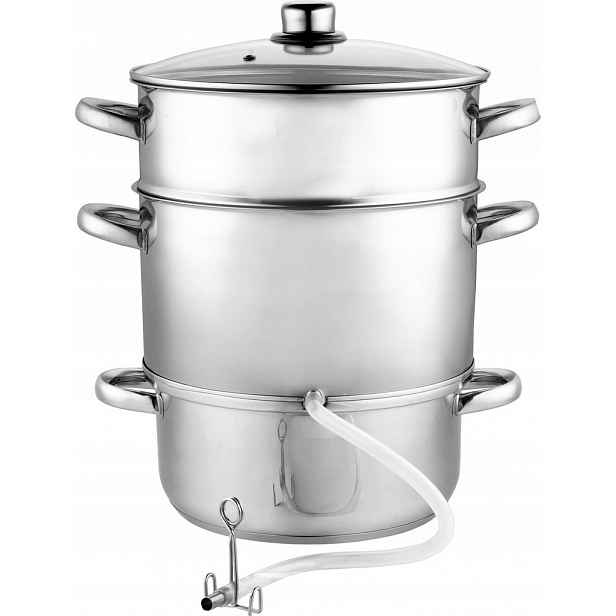 Odšťavňovač 8 l stříbrný BB-2142
