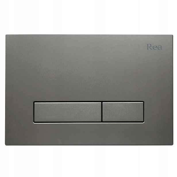 Wc tlačítko Hd titan grafit splachovací mat pro stojan K011A-Q Rea