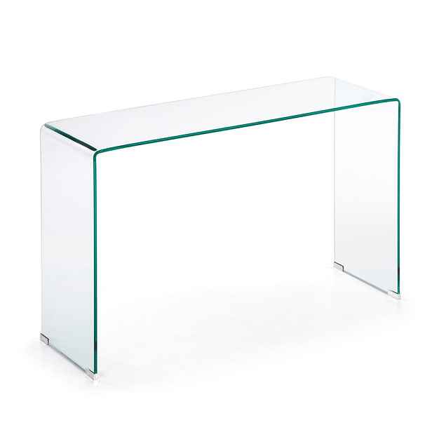 Skleněný konzolový stolek 40x125 cm Burano – Kave Home