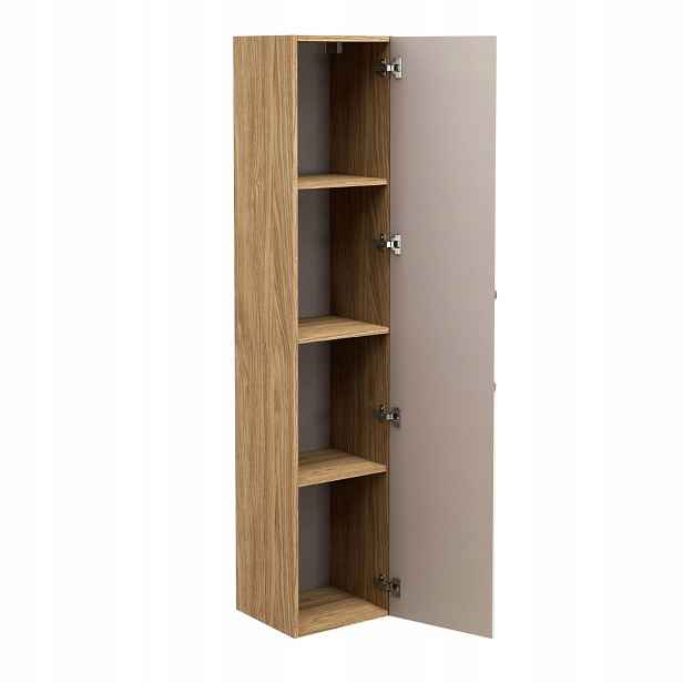 Szafka wysoka 1 drzwi Luxor Beige