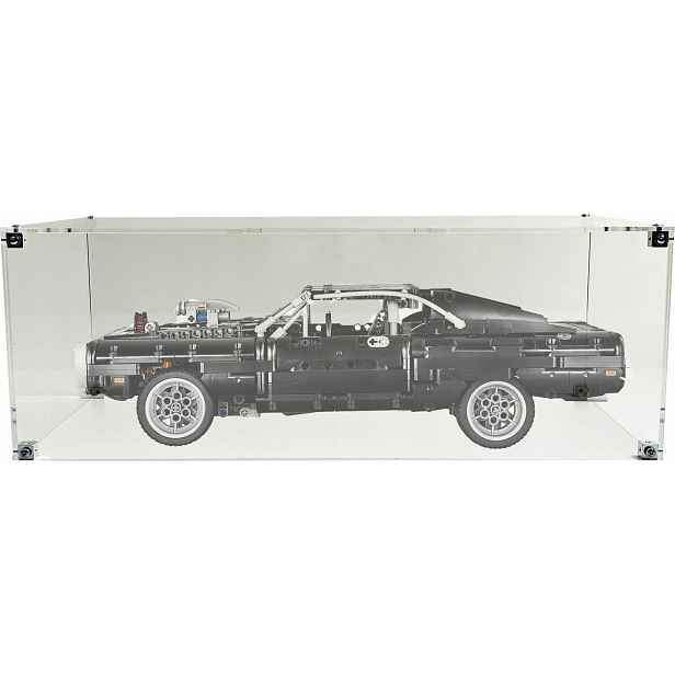 Vitrína Drewlandia pro sadu Lego 42111 Domova Dodge Charger