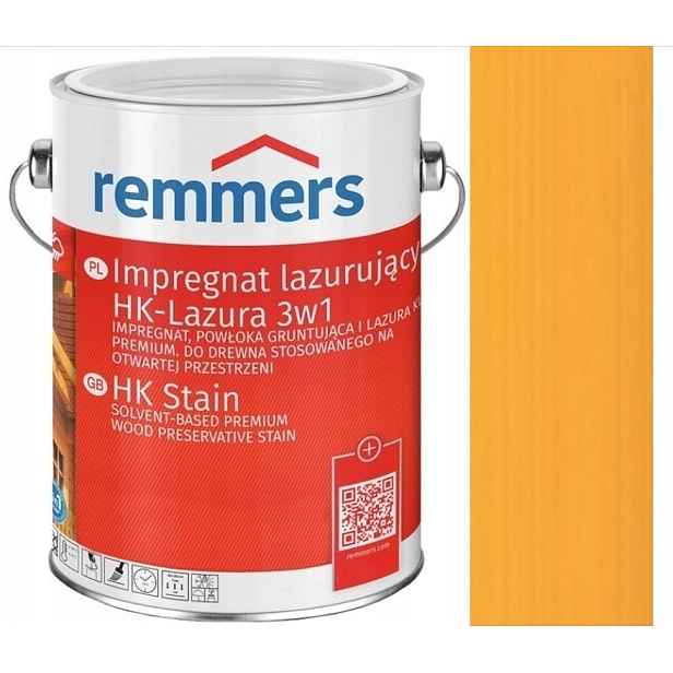 Remmers Hk-lasur Lazura 5L Impregnace a lazura na dřevo Borovice 2262