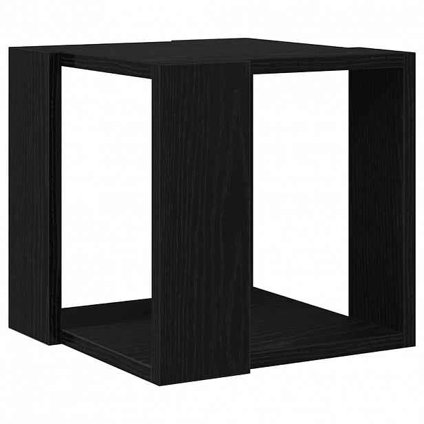 vidaXL Konferenční stolek Černý dub 32 x 32 x 30 cm Kompozitní dřevo