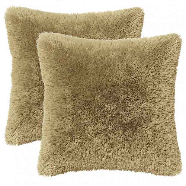vidaXL Povlak na polštář 2 pcs HEERLEN Světlá zelená 45 x 45 cm