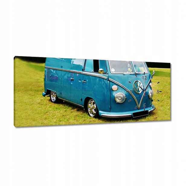Nástěnné hodiny Volkswagen Transporter 100x40